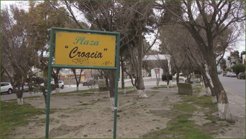 Plaza Croacia uta tabla