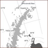 Descripcin: Location-of-sampling-sites-in-the-Antarctic-Peninsula_Q320.jpg